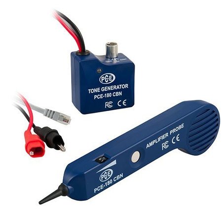 PCE INSTRUMENTS Cable and Wire Detector, RJ-11 Connections PCE-180 CBN